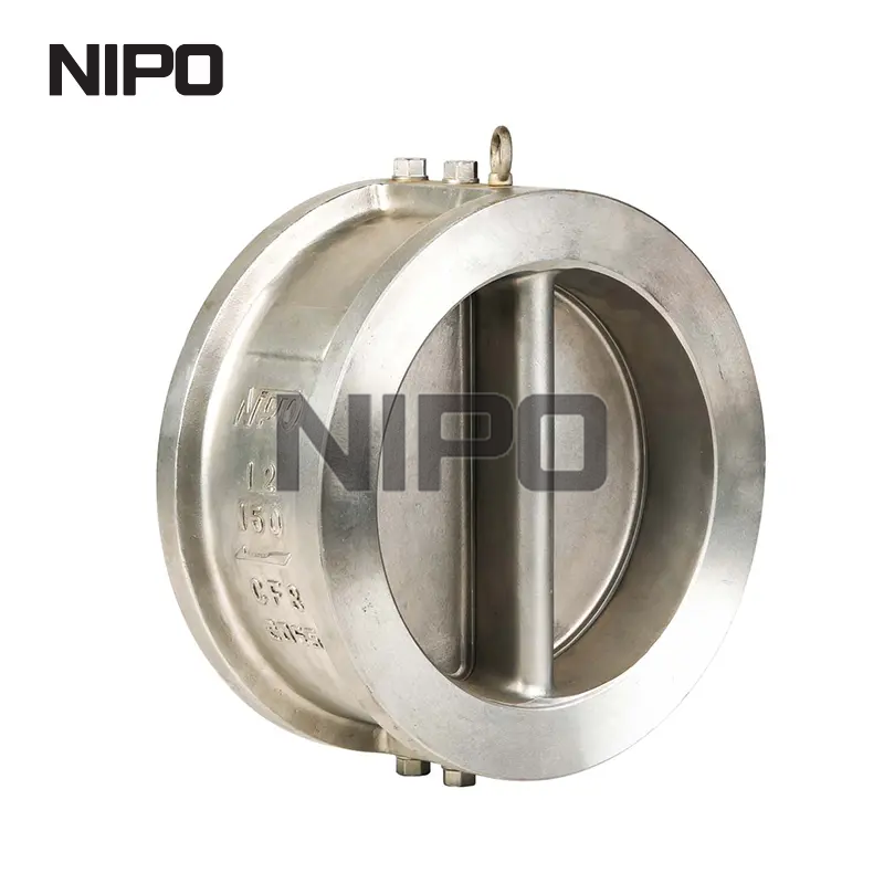 Wafer Type Double Disc Swing Check Valve