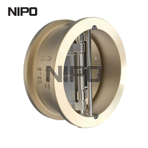 Aluminium Bronze Retainerless Type Double Disc Swing Non Return Valve