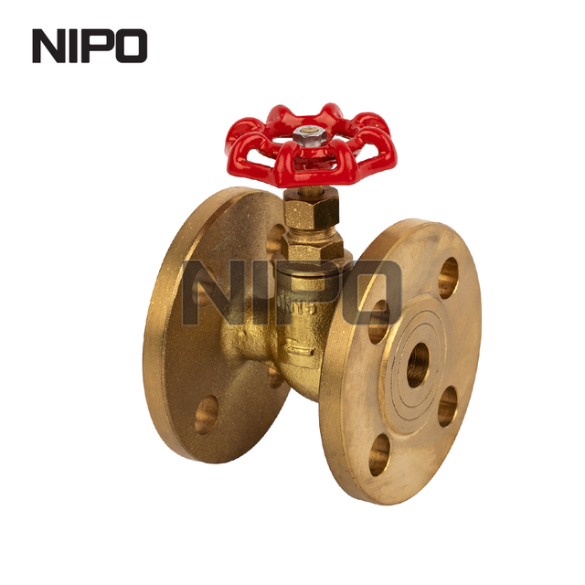 Brass Flange Type Stop Valve Globe Valve Brass Valve-2024