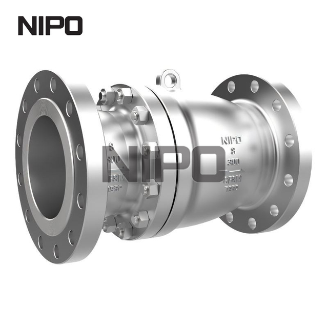 Split-Case Casting Body Non-Slam Type Axial Flow Check Valve 