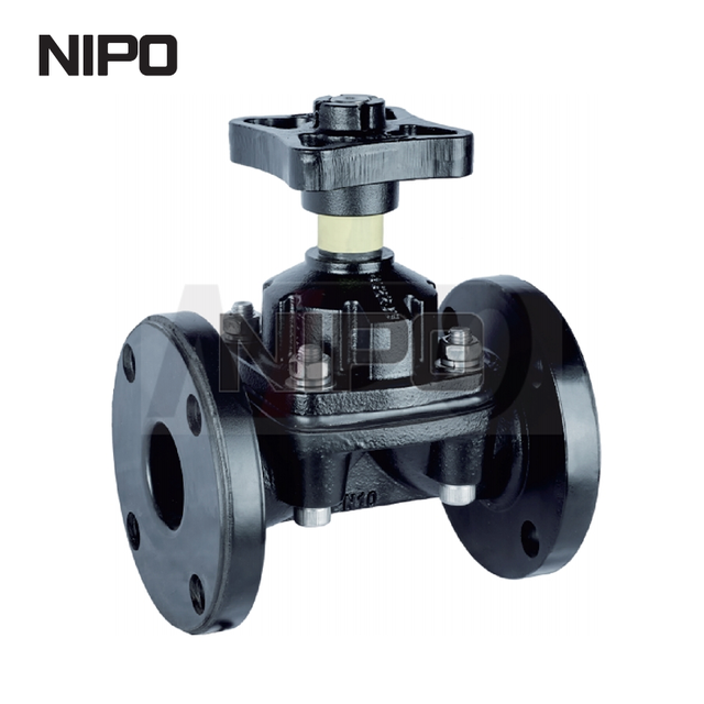 Weir Type Flange Diaphragm Valve DN15-DN350