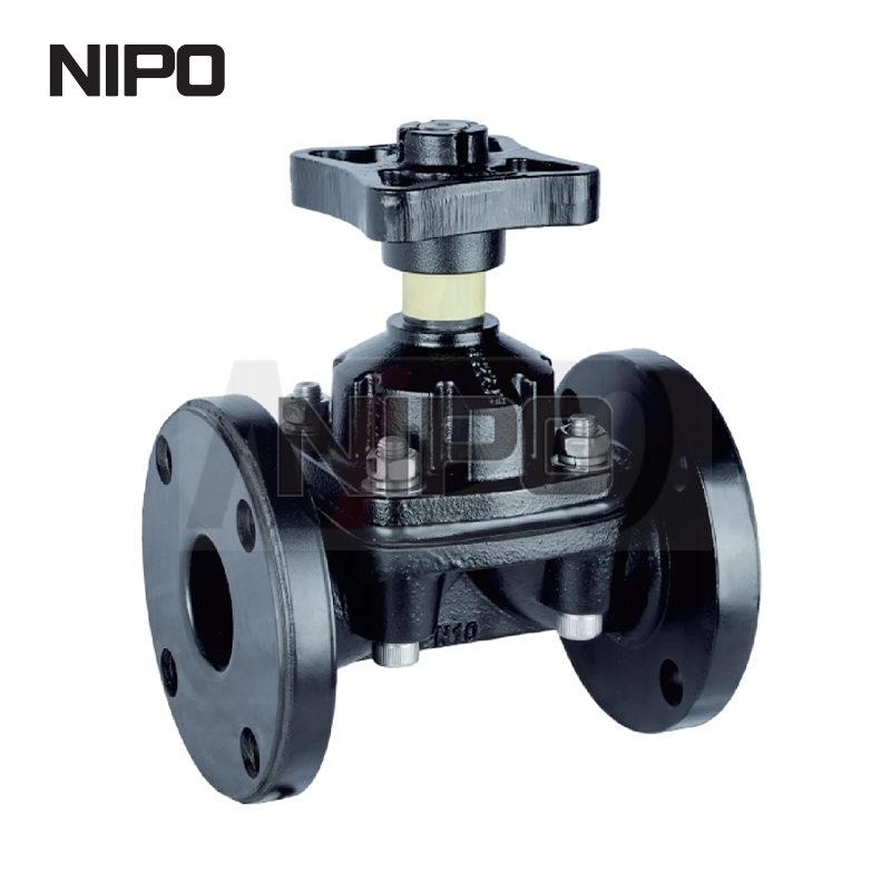 Weir Type Flange Diaphragm Valve DN15-DN350