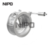 Casting Body Long Series Wafer Type Single Disc Swing Check Valve With Heavy Punch