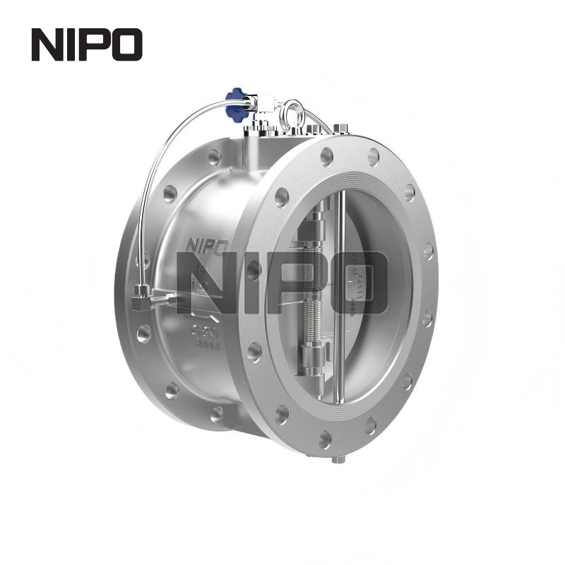 Flange Type Dual Plate Check Valve With Damping Device