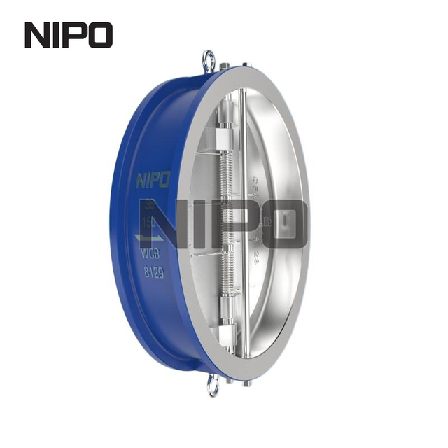 Efficient Backflow Prevention Dual Disc Wafer Check Valve