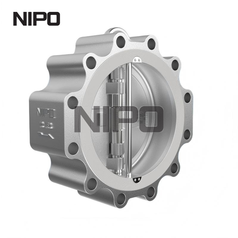 Casting Body Lug Type Double Disc Swing Check Valve 