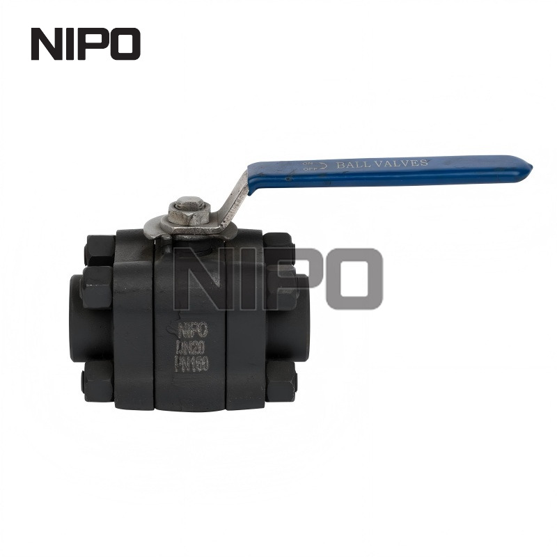 Three Piece 2500LB PEEK Seat SW Forged Ball Valve