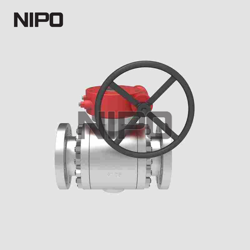 Trunnion Mounted Flanged Ball Valve Q347F with Gear operated