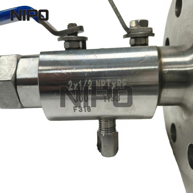 Integral DBB Double Block and Bleed Ball Valve | Flange‑to‑Thread Stainless Steel Instrument DBB Valve