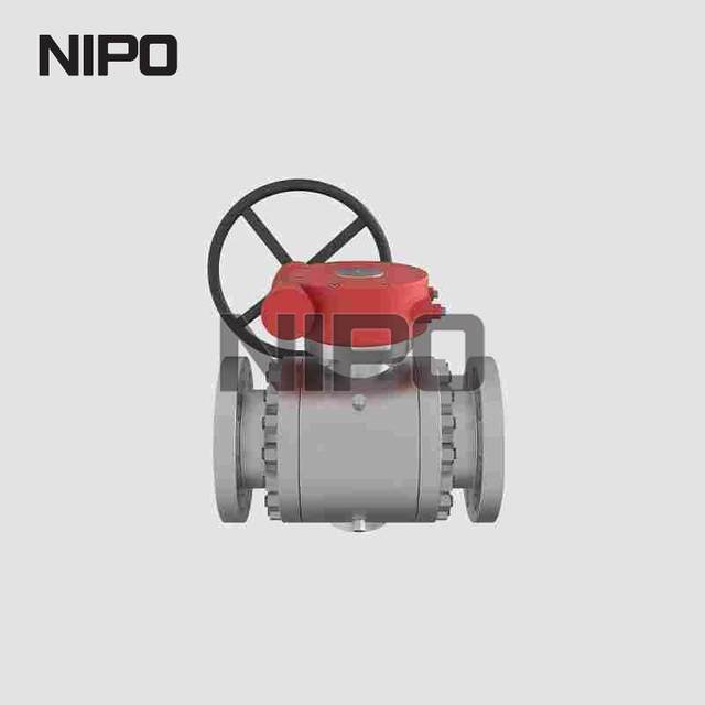 Trunnion Mounted Flanged Ball Valve Q347F with Gear operated