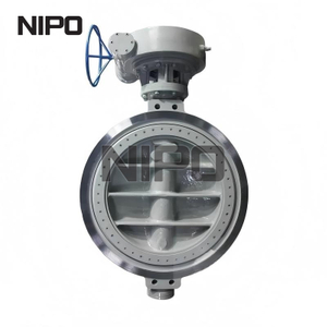 Gear Operated/Pneumatic Actuated Metal‑to‑metal Seat Triple Offset Uni‑directional Butterfly Valve