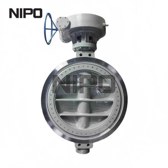 Gear Operated/Pneumatic Actuated Metal‑to‑metal Seat Triple Offset Uni‑directional Butterfly Valve