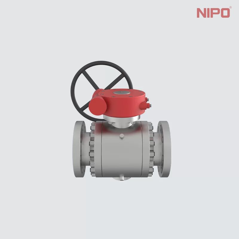 Trunnion Mounted Flanged Ball Valve Q347F with Gear operated