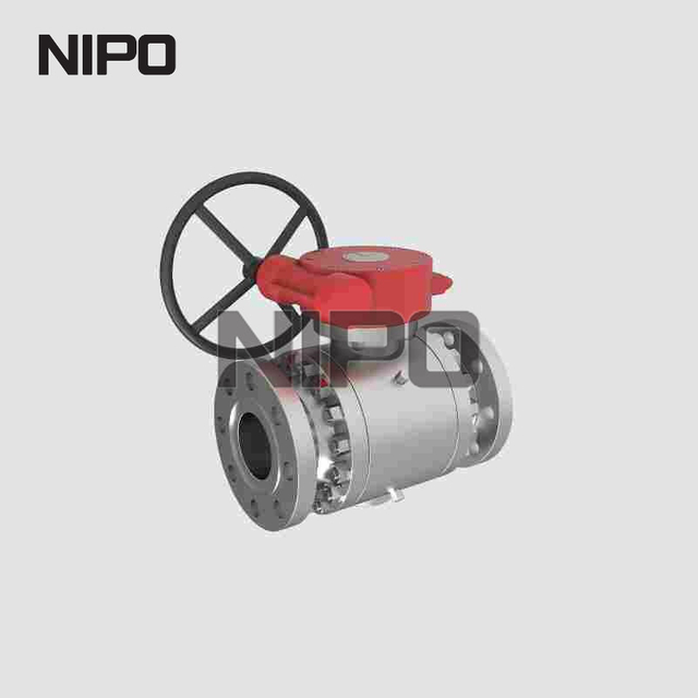 Trunnion Mounted Flanged Ball Valve Q347F with Gear operated