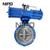 Gear Operated/Pneumatic Actuated Metal‑to‑metal Seat Triple Offset Uni‑directional Butterfly Valve