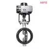 API 609 Zero Leakage Wafer Triple Offset Metal Seated Butterfly Valve 
