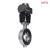 API 609 Zero Leakage Wafer Triple Offset Metal Seated Butterfly Valve 