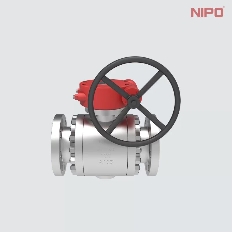 Trunnion Mounted Flanged Ball Valve Q347F with Gear operated