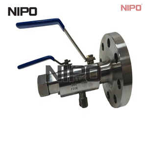 Integral DBB Double Block and Bleed Ball Valve | Flange‑to‑Thread Stainless Steel Instrument DBB Valve