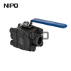 Three Piece 2500LB PEEK Seat SW Forged Ball Valve